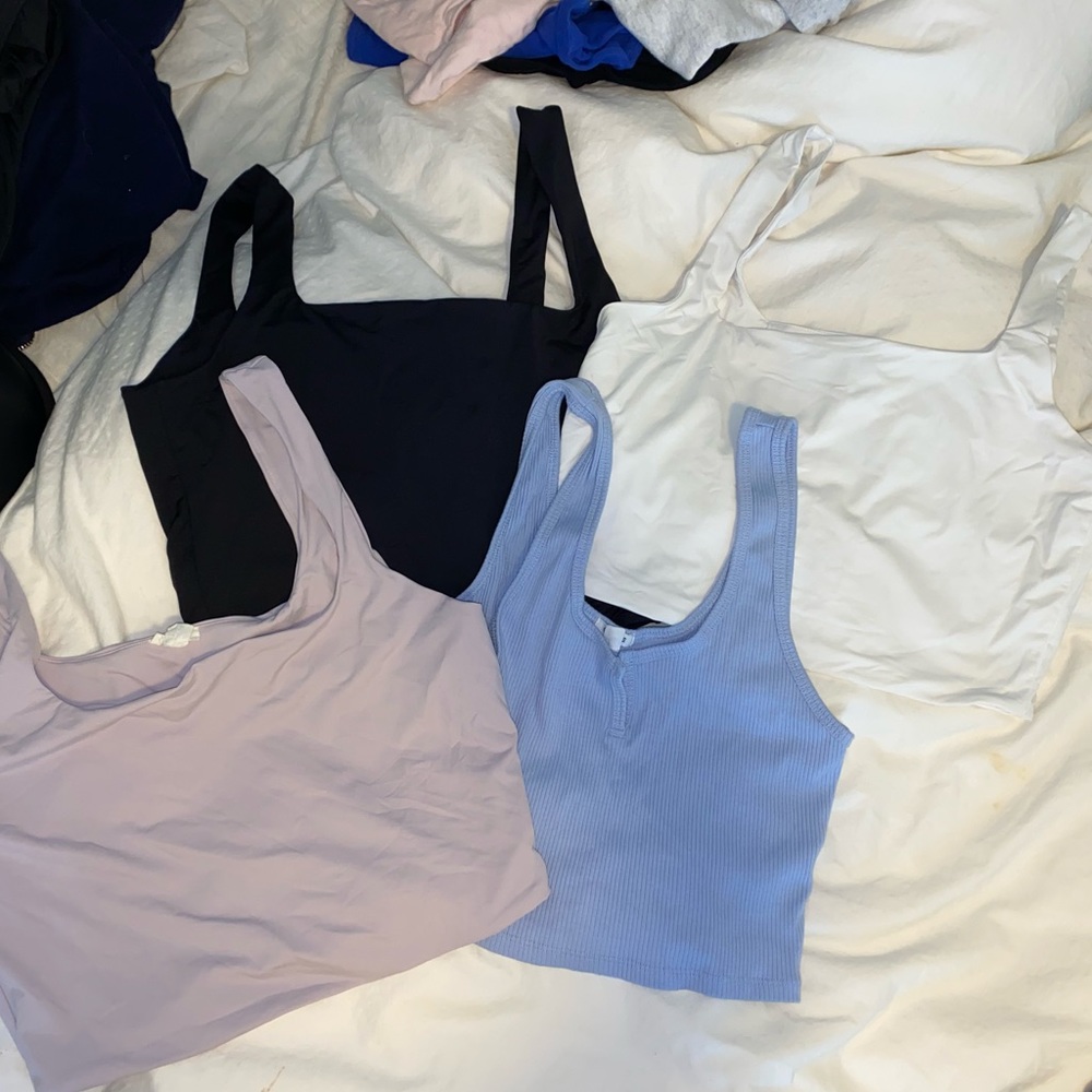 Garage tank tops! All in perfect condition, never worn or only worn once